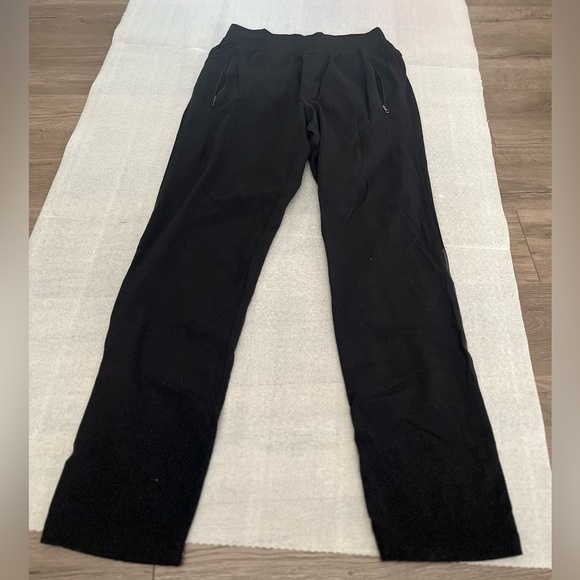 [M] Lululemon City Sweat Mens Black Drawstring Joggers Sweatpants - Picture 1 of 9